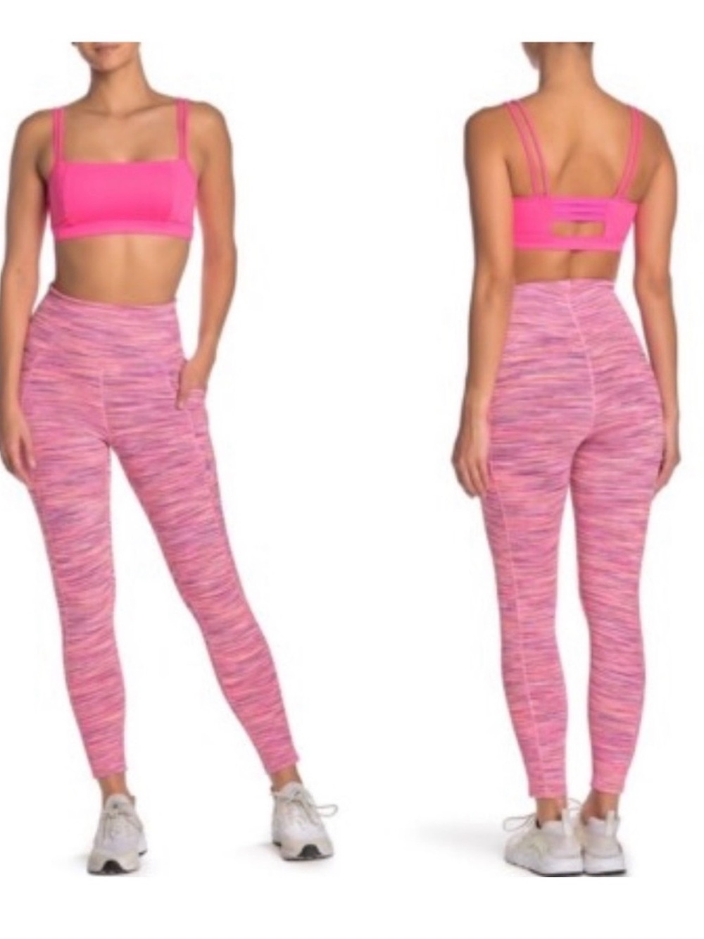 FP Movement Pink Roll Out Leggings